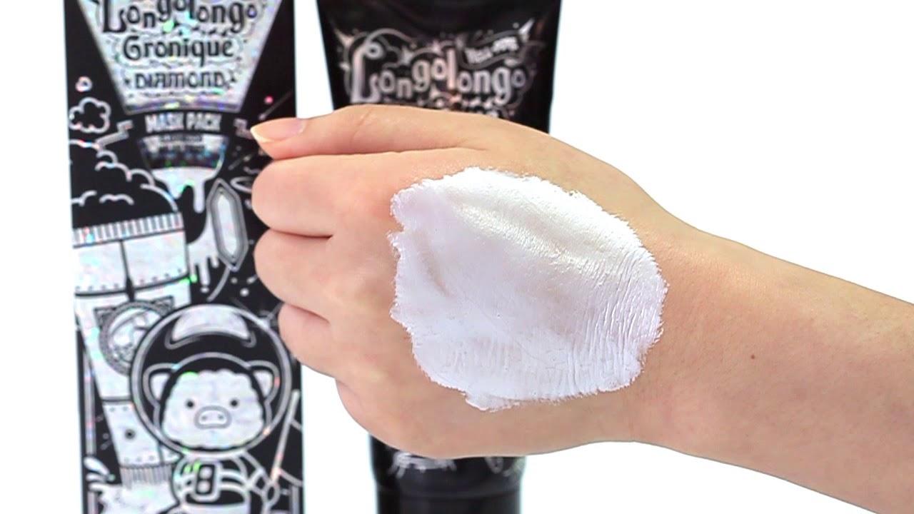 Корейская бриллиантовая оздоравливающая маска-пленка для лица Elizavecca longolongo gronique diamond mask pack 100мл.корейская маска купить