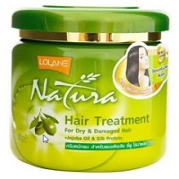 Натуральная маска для лечения волос с Жожоба и протеинами Шелка 250 мл. Таиланд