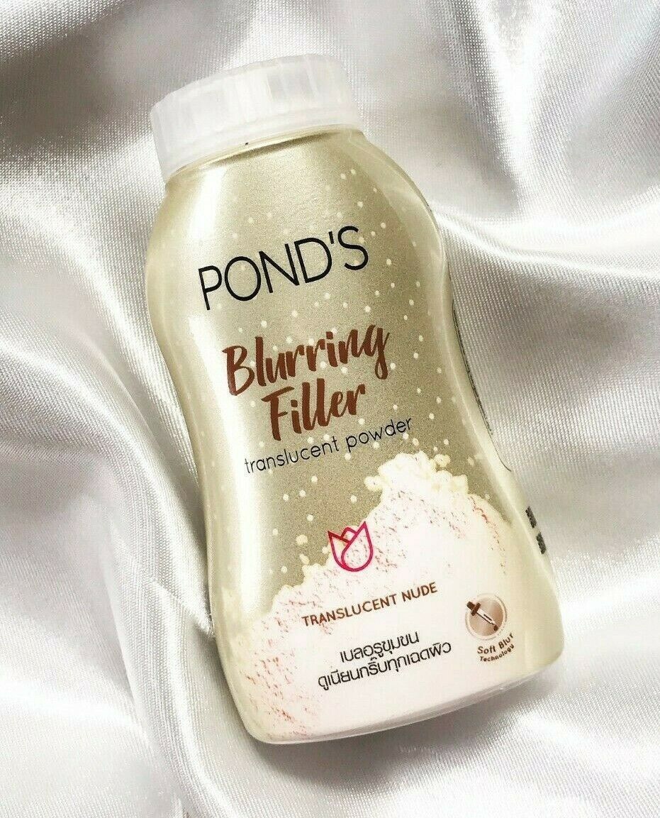 Натуральная прозрачная пудра для лица из Тайланда с эффектом фотошопа (размытия) POND`S Blurring Filler Translucent Powder купить в Москве и Московской области.