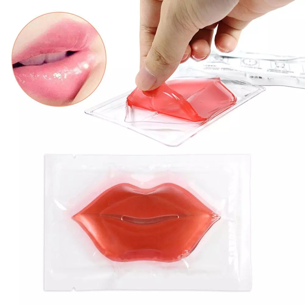 Натуральные коллагеновые патчи для губ из Тайланда с красным вином Belov Collagen Crystal Lip Mask купить в Москве и Московской области.