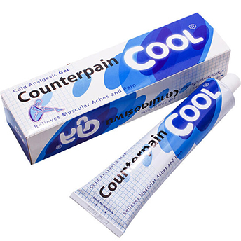 Натуральный анальгитический охлаждающий гель Counterpain Cool Cold Analgesic Gel Relieves Muscular Aches and Pain 120 гр. Таиланд