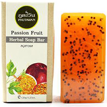 Phutawan HERBAL SOAP BAR Passion Fruit 120 gr. Thailand