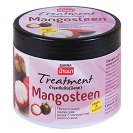 Тайская маска для волос с Мангостином Банна Mangosteen hair treatment Banna 300 мл.