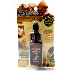 Тайская восстанавливающая сыворотка с аргановым маслом Argan Hair Oil Serum Phutawan 10 ml. Thailand. Косметика Тайланда в Москве