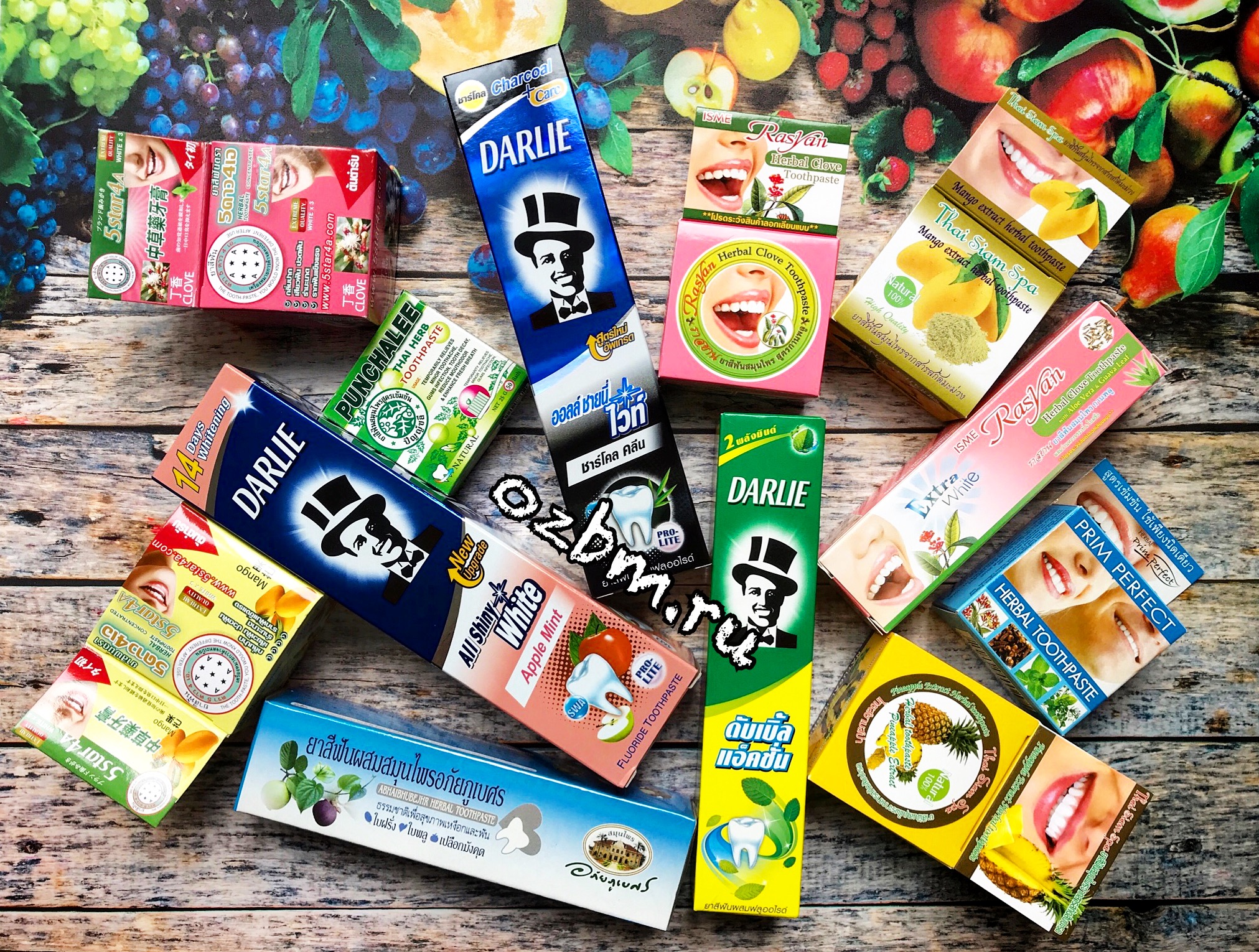 Тайские зубные пасты Натуральные зубные пасты из Тайланда. КОСМЕТИКА ИЗ ТАЙЛАНДА - ЗУБНЫЕ ПАСТЫ