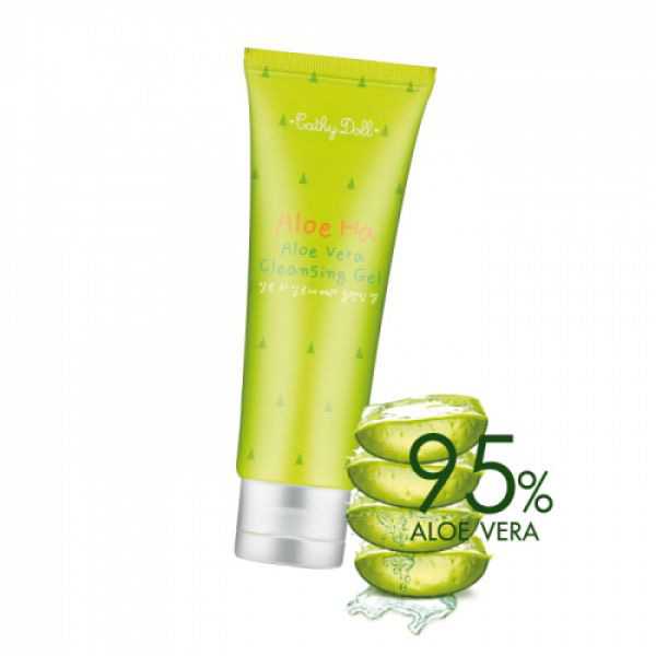 Натуральный очищающий гель для лица с соком Алоэ Вера и ягодным миксом Cathy Doll Aloe HaAloe Vera Cleansing Gel 100 мл. Таиланд